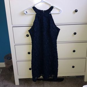 Navy homecoming dress